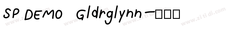 SP DEMO   Gldrglynn字体转换